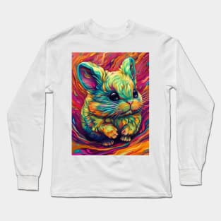 Cute little beautiful chinchilla. Long Sleeve T-Shirt